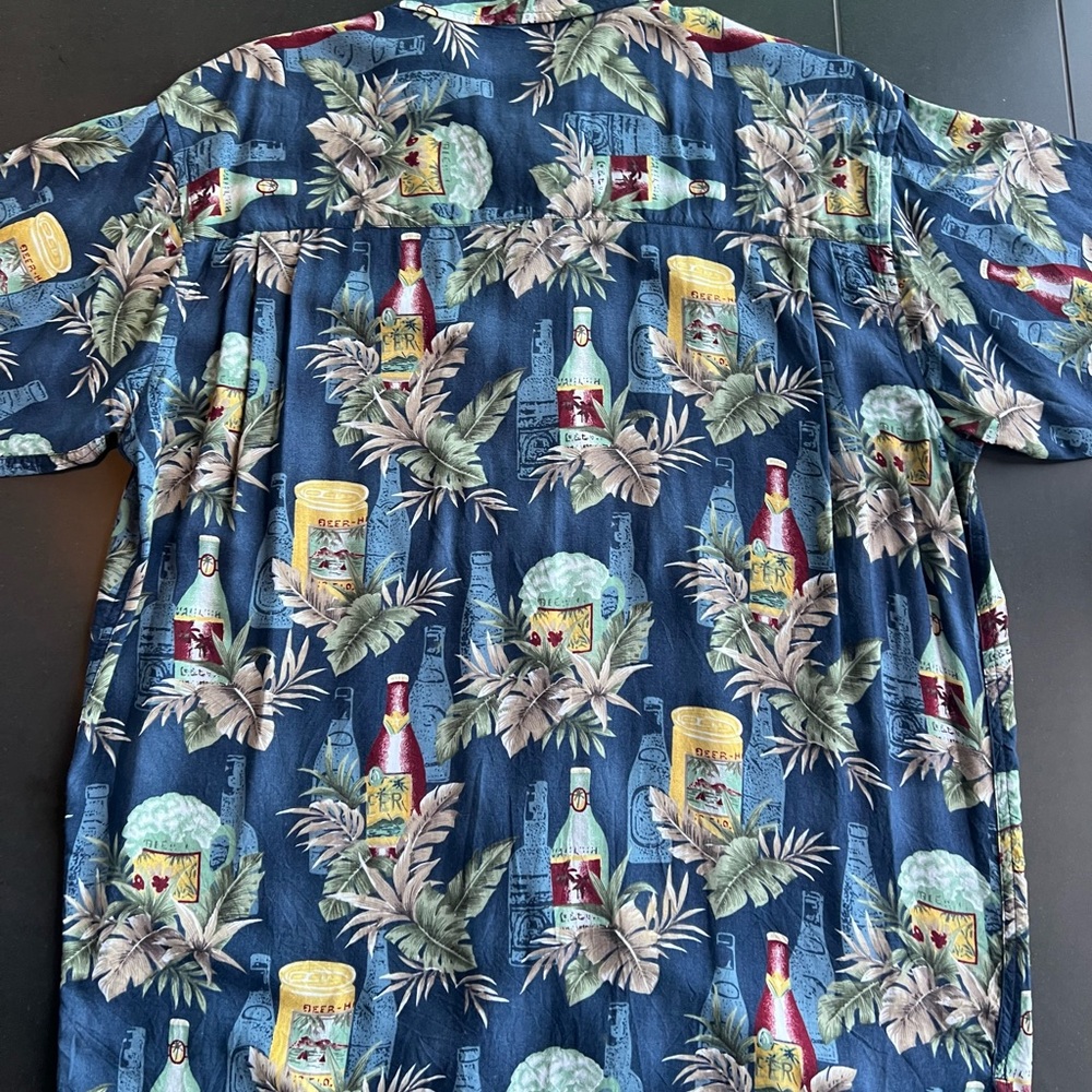 Steve & Barry’s Men’s Classic Hawaiian Aloha Shirt “L”